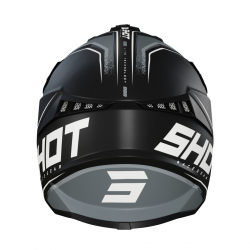 Shot Racing, MX přilba Lite Prism Black White Matt, barva černá/bílá, velikost L