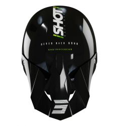 Shot Racing, MX přilba Furious Story Green Glossy, zelená barva, velikost L