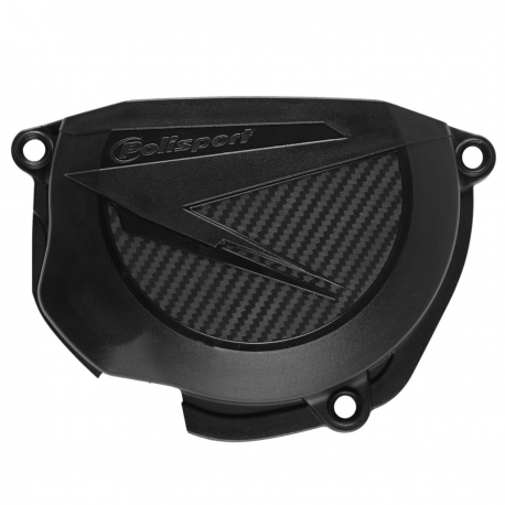 Polisport, kryt víka spojky, Beta RR 350/400/430/480 4T '20-22', černá barva