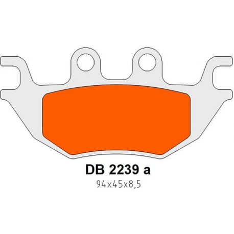 Delta Braking, brzdové destičky KH686, zadní pravé/levé, Kawasaki KAF MULE 820 '15-'18, KAF MULE 1000 '16-'18