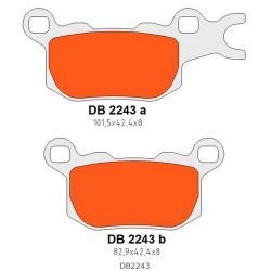 Delta Braking, brzdové destičky KH684, zadní levé, DEFENDER/TRAXTER 800 '17-'21, DEFENDER/TRAXTER 976 '17-'22