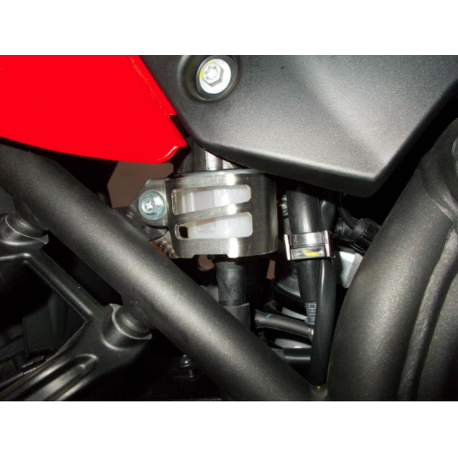 Crosspro, kryt brzdové nádobky zadní brzdy, stříbrný, Yamaha XTZ 690 Tenere 700 '19 - '22