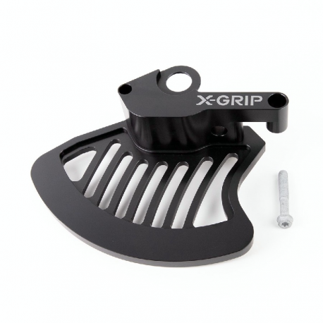 X-Grip, kryt předního brzdového kotouče, KTM EXC,EXC-F, Husqvarna TE, FE ,TC, FC '16-, Gas Gas EC, EC-F, MC, MC-F 21-, oranžová