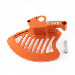 X-Grip, kryt předního brzdového kotouče, KTM EXC,EXC-F, Husqvarna TE, FE ,TC, FC '16-, Gas Gas EC, EC-F, MC, MC-F 21-, červená b