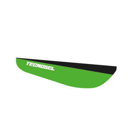 Tecnosel, potah sedla, Kawasaki KX 125/250 '99-'02, Replica OEM Kawasaki '00, barva zelená/černá, logo Tecnosel