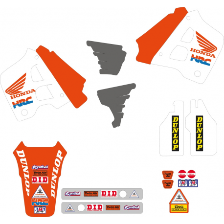 Tecnosel, sada polepů, Honda CR 125 '91-'92, CR 250 '90-'91, Replica Team Honda '91 USA