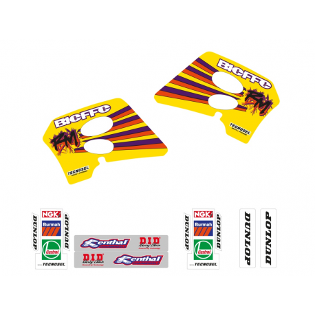 Tecnosel, sada polepů, Suzuki RM 125/250 '93-'95, Replica Team Suzuki '93