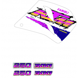 Tecnosel, sada polepů, KTM 250/360 '93-'97, Replica Team KTM ENDURO '94