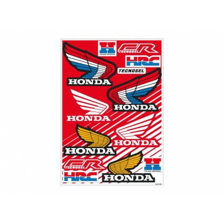 Tecnosel, sada polepů, reklamní, logo Honda Vintage