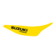 Tecnosel, potah sedla, Suzuki RM 125/250 '93-'95, Replica Team Suzuki '93, žlutá barva, logo Suzuki
