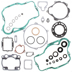 Winderosa, kompletní sada těsnění (s gufery motoru), Kawasaki KX250 97-03