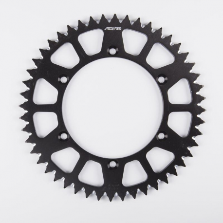 Sunstar, duralová rozeta (ERGAL) 489 48 Kawasaki KX 125 '83-07, KX 250 '82-10 (řetěz 520) (48948JT), černá barva