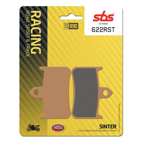 SBS brzdové destičky KH187 TRACK&SPORT SINTER, zlatá barva