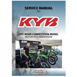 KYB, servisní kniha (Off-Road Competition Model) ENGLISH (SERVICE MANUAL)
