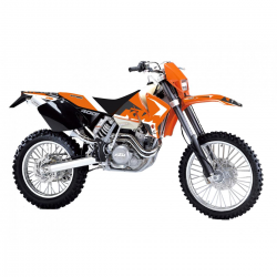 Blackbird, sada polepů + potah sedla, KTM SX '98-'00 , EXC '98-'00 Dream 4
