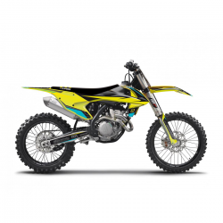 Blackbird, sada polepů + potah sedla, KTM SX/SXF '16-'18 , EXC '17-'19 STEALTH