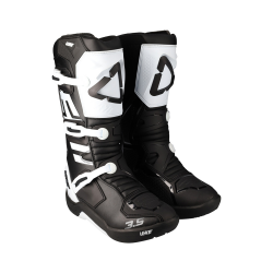 Leatt, MX boty 3.5 Boot, barva černá/bílá, velikost 45.5 / 29.5 cm