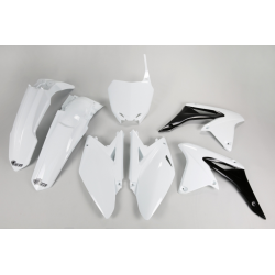 UFO, sada plastů, Suzuki RMZ 250 '10-18, bílá barva (SU411E041)
