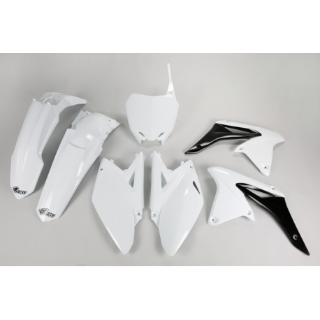 UFO, sada plastů, Suzuki RMZ 250 '10-18, bílá barva (SU411E041)