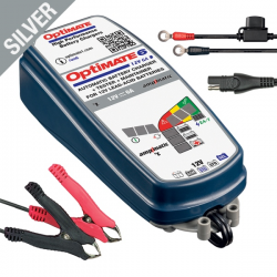 Optimace, nabíječka akumulátorů Optimate 6 AMPMATIC 12V 6A, 3-144AH, AGM / GEL / STD, SAE (EL)