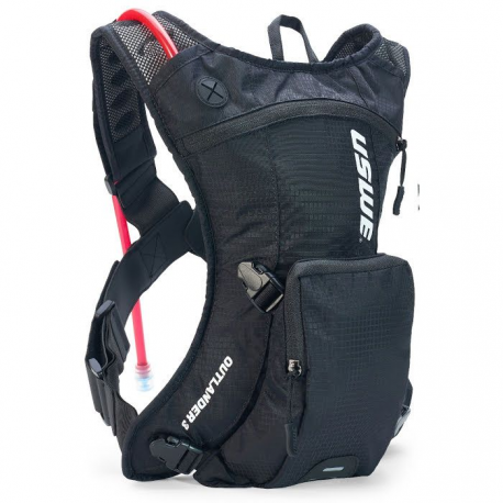 USWE, Camel Bag Outlander 3 BLACK, černá barva objem 1,5L zásobník (3L+2L batoh)