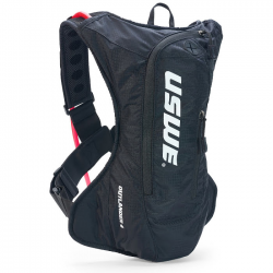 USWE, Camel Bag Outlander 4 BLACK, černá barva, objem 3L zásobník (3L+4L batoh)