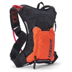 USWE, Camel Bag Raw 3, oranžová barva, objem 2L zásobník (3L batoh)