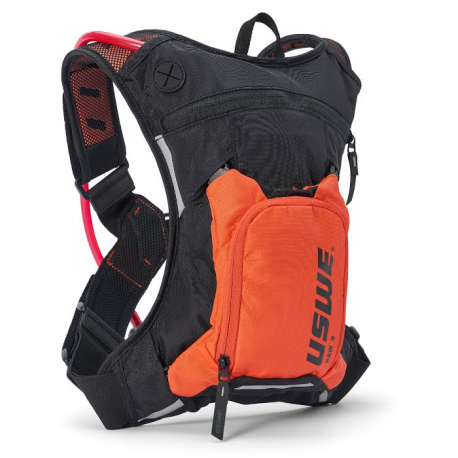 USWE, Camel Bag Raw 3, oranžová barva, objem 2L zásobník (3L batoh)
