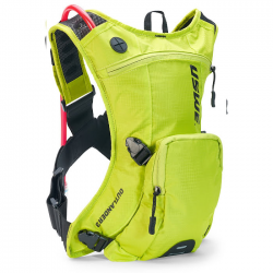 USWE, Camel Bag Outlander 3 CRAZY YELLOW, barva žlutá Fluo, objem 1,5L zásobník (3L+2L batoh)
