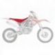 Blackbird, potah sedla, Honda CRF 150R '07-'19, Double Grip 3, barva černá/červená