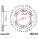 JT, rozeta 899 52, duralová Racelite, KTM SX/EXC/LC4 (91-21) (89952JTA) (řetěz 520) modrá barva