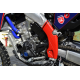 Polisport, kryty rámu, Suzuki DRZ 400 '00-'22, šedá barva Nardo Grey