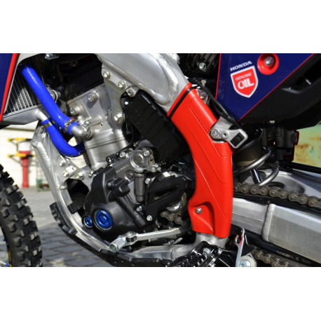Polisport, kryty rámu, Suzuki DRZ 400 '00-'22, šedá barva Nardo Grey