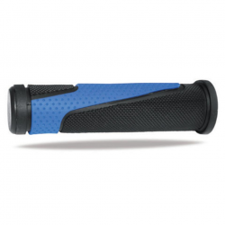 Progrip, gripy PG807 ATV / JET SKI / MTB (22+22mm, délka 125mm), barva černá / modrá (dvousměsové) (807-286)