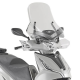 Kappa, plexištít, Kymco AGILITY 300 R16 '19-'20, 58 X 57 cm, čirý - nutno použít montážní sadu D6114KITK