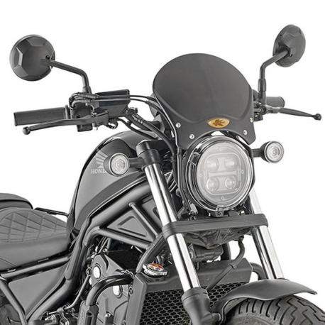 Kappa, montážní sada plexištítu 100ALBK/140AK/140SK Honda cmX 500 REBEL '20-'21