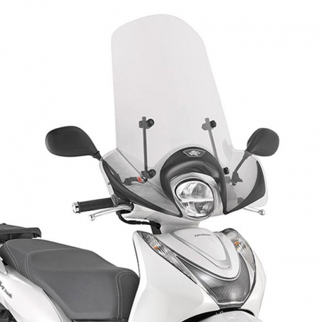 Kappa, plexištít, Honda SH MODE 125 '21, 51 X 66 cm, čirý - nutno použít montážní sadu A1193AK