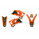 Blackbird, kompletní sada polepů + potah sedla, Dream 4 KTM SX-SXF 05-06