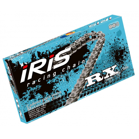 Iris, 420 RX spojka řetězu stříbrná barva