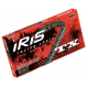 Iris, 420 TX spojka řetězu, černá barva