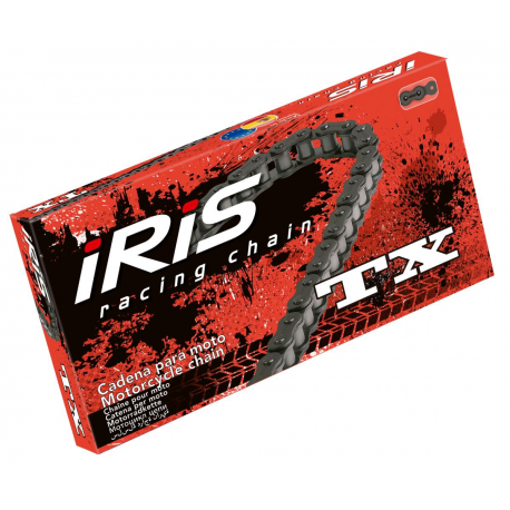 Iris, 420 TX spojka řetězu, černá barva