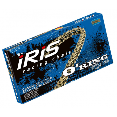 Iris, 520 OR, nýtovací spojka řetězu, zlatá barva