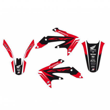 Blackbird, sada polepů, Honda CRF 450X '04-'16, Dream 4