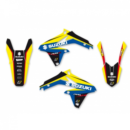 Blackbird, sada polepů, Suzuki RMZ 450 '08-'17 Dream 4