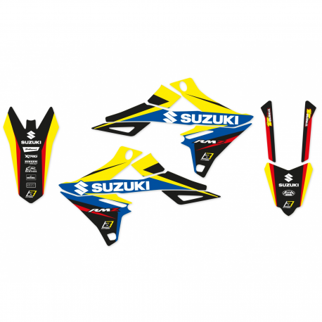 Blackbird, sada polepů, Suzuki RMZ 450 '19/ 450 18-19 Dream 4