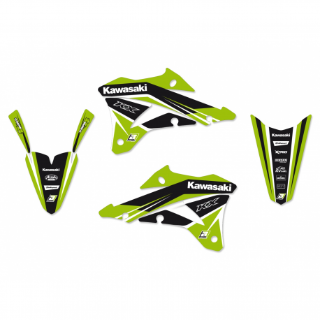 Blackbird, sada polepů, Kawasaki KX 85 '14-'19, Dream 4