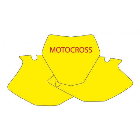Blackbird, sada tapet pod sportovní čísla, Yamaha YZF 450 '10-'13 - (výprodej)