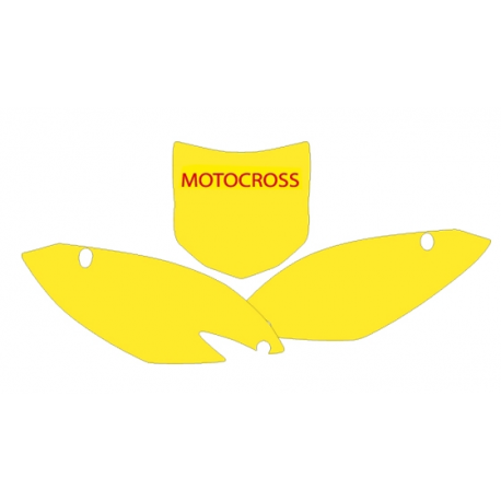 Blackbird, sada tapet pod sportovní čísla, Kawasaki KXF 250 '09-'12 - (výprodej)