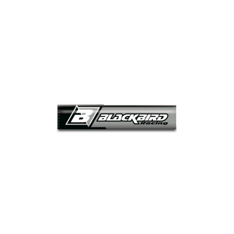 Blackbird, chránič na řidítka (na hrazdu) šedá barva, logo Blackbird (7)