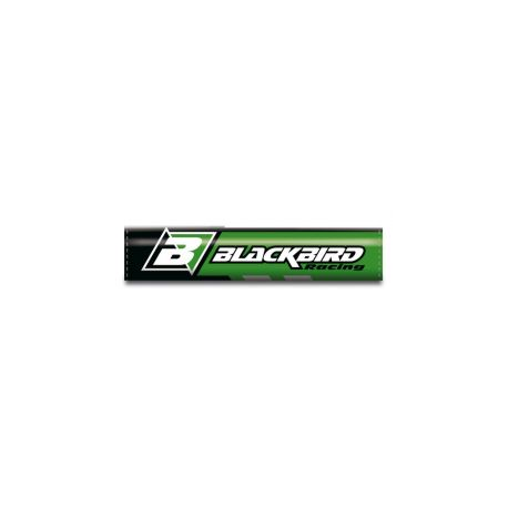 Blackbird, chránič na řidítka (na hrazdu) zelená barva, logo Blackbird (7)